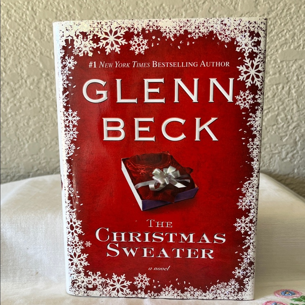 The Christmas Sweater Glenn Beck Hardcover Book Holiday Novel 2008